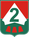 Huy hiệu Sư đoàn 2 Bộ Binh