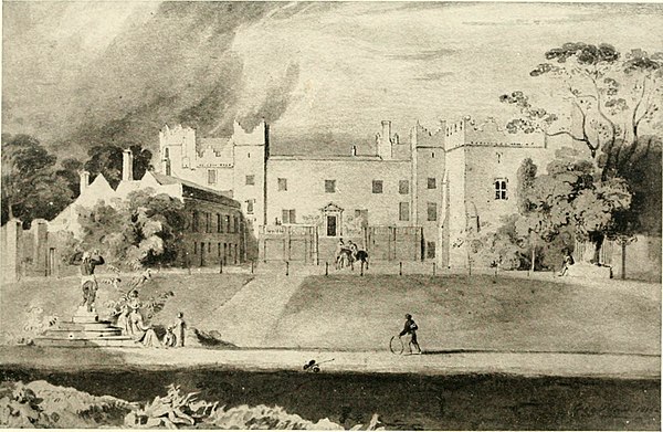 Howth Castle, circa 1820