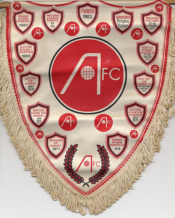 A commemorative pennant from 1980