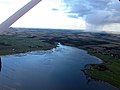 Aberlady Bay at high tide, from the air - geograph.org.uk - 1523314.jpg