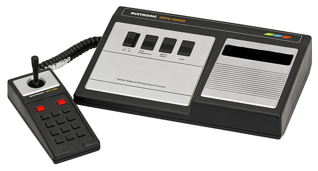 An Acetronic MPU 1000 (right) and its controller