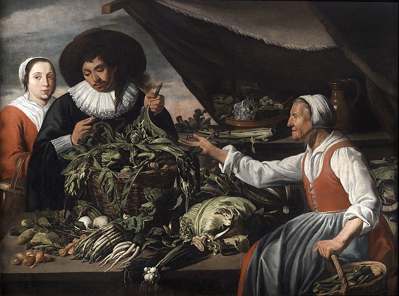 File:Adriaen van Utrecht (und Mitarbeiter) Alte Gemüseverkäuferin.jpg