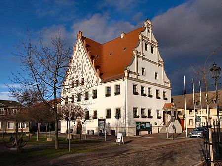 Aken (Elbe),Rathaus,town hall