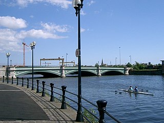 <span class="mw-page-title-main">Albert Bridge, Belfast</span> Road bridge in Belfast