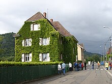 Albert Schweitzer's house at Gunsbach, now a museum and archive (Source: Wikimedia)