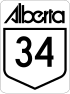 Highway 34 shield