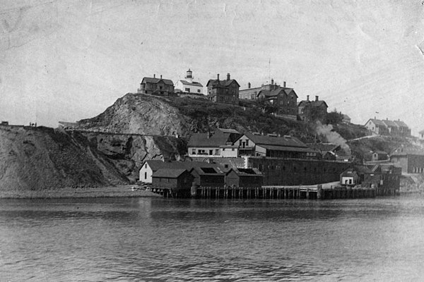 Alcatraz Island, 1896