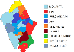 Elecciones regionales de Áncash de 2014