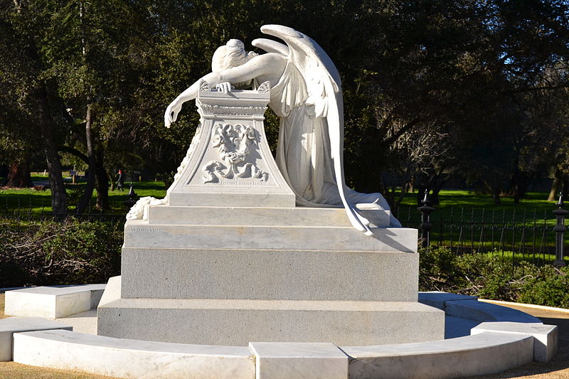 File:Angel of Grief at Stanford University profile view.JPG