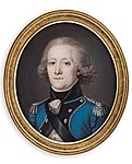 Porträtt på okänd major i regementets uniform m/1792.