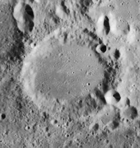 Снимок зонда Lunar Orbiter - IV.