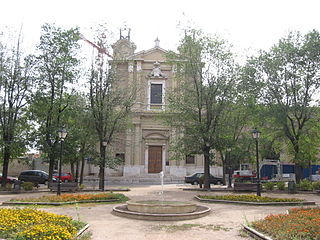 Plaza frente al Convento de San Pascual / Square in front of Saint Pascual's Convent