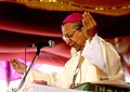 Archbishop Waliriano D'souza addressing at a mass at St. Francis Xavier Church during the celebration of feast at old Goa on December 03, 2007.jpg