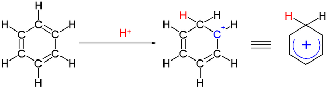 Benzeniumion