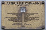 Arthur Fleischmann – Gedenktafel