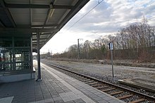 Brachliegende Flächen im Bahnhof (2019)