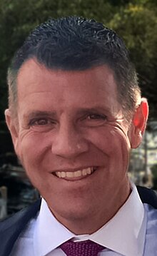 Former NSW Premier Mike Baird the highest ranked any Member for Manly has achieved in state parliament BairdMike2015 b.jpg