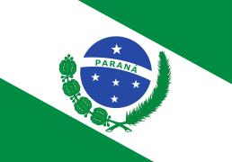 Bandera del Estado de Paraná, Brasil