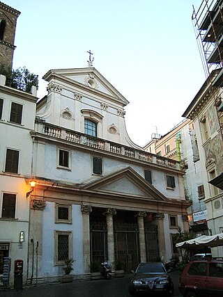 <span class="mw-page-title-main">Sant'Eustachio</span> Roman Catholic basilica, a landmark of Rome, Italy