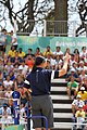 Deutsch: Beachvolleyball bei den Olympischen Jugendspielen 2018; Tag 11, 17. Oktober 2018; Mädchen, Finale – Italien (Claudia Scampoli & Nicol Bertozzi)- Russland (Maria Woronina & Maria Botscharow) 0:2 (19–21/19–21) English: Beach volleyball at the 2018 Summer Youth Olympics at 17 October 2018 – Girls Final – Italy (Claudia Scampoli & Nicol Bertozzi) - Russia (Maria Voronina & Maria Bocharova) 0:2 (19–21/19–21)