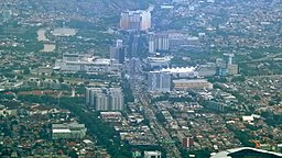 Vy över område i Bekasi, 2016.