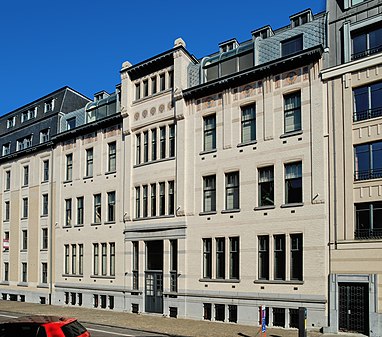 Institut chirurgical Berkendael (Art nouveau 1905).