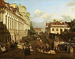 Rue Miodowa, Bernardo Bellotto, 1777