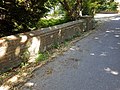 wikimedia_commons:1=File:Benchmark, Bridge, Watermill Lane - Watrermill Stream, Bexhill (2).jpg