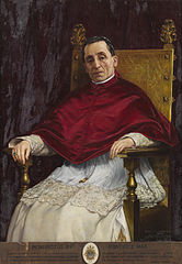 Portrait of Pope Benedict XV (1854–1922)
