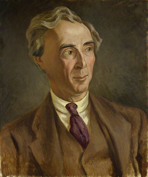 ציור של ברטראנד ראסל משנת 1923