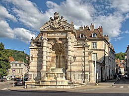 Besançon, la fontaine de l'Etat Major.jpg