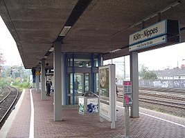 Cologne-Nippes passenger station, 2006