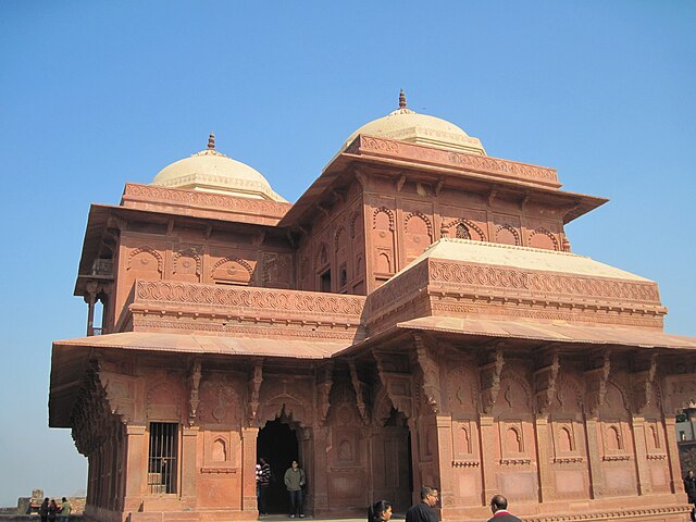 Birbal's house at Fatehpur Sikri, he was the only courtier to get a special place near Akbar's palace.