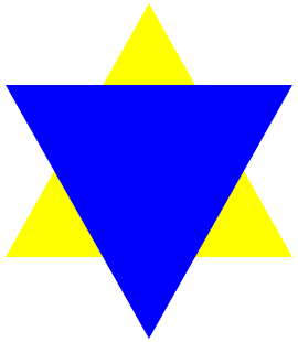 File:Blue triangle jew.svg