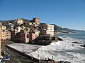 Mareggiata a Boccadasse (gennaio 2010)