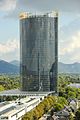 * Nomination Bonn Marriott World Conference Hotel; Blick von der Terrasse des Sky Restaurants auf den Post Tower. --AKirch-Bonn 16:06, 29 November 2016 (UTC) * Decline I'm sorry but this is very, very unsharp, not a QI. --Basotxerri 17:02, 29 November 2016 (UTC)