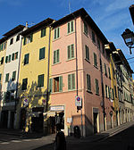 village Allegri au coin de via dell'Agnolo, palazzetto.JPG