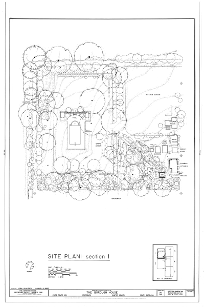 File:Borough House, West Side State Route 261, about .1 mile south side of junction with old Garners Ferry Road, Stateburg, Sumter County, SC HABS SC,43-STATBU,1- (sheet 4 of 30).png