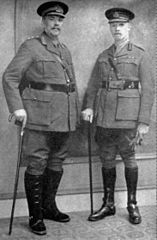 Image 8Generals Smuts (right) and Botha were members of the British Imperial War Cabinet during World War I. (from History of South Africa)