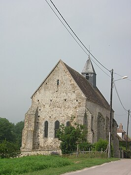 De kerk van Bouy-sur-Orvin