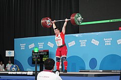 Garçons +85 kg Haltérophilie 2018 JOJ 39.jpg