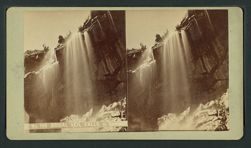 File:Bridal Veil Fall, in summer, from Robert N. Dennis collection of stereoscopic views.jpg