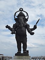 Bronze Ganesh, the largest in the world. - panoramio.jpg
