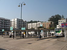 Mui Wo bus terminus Bus Terminal at Mui Wo.JPG