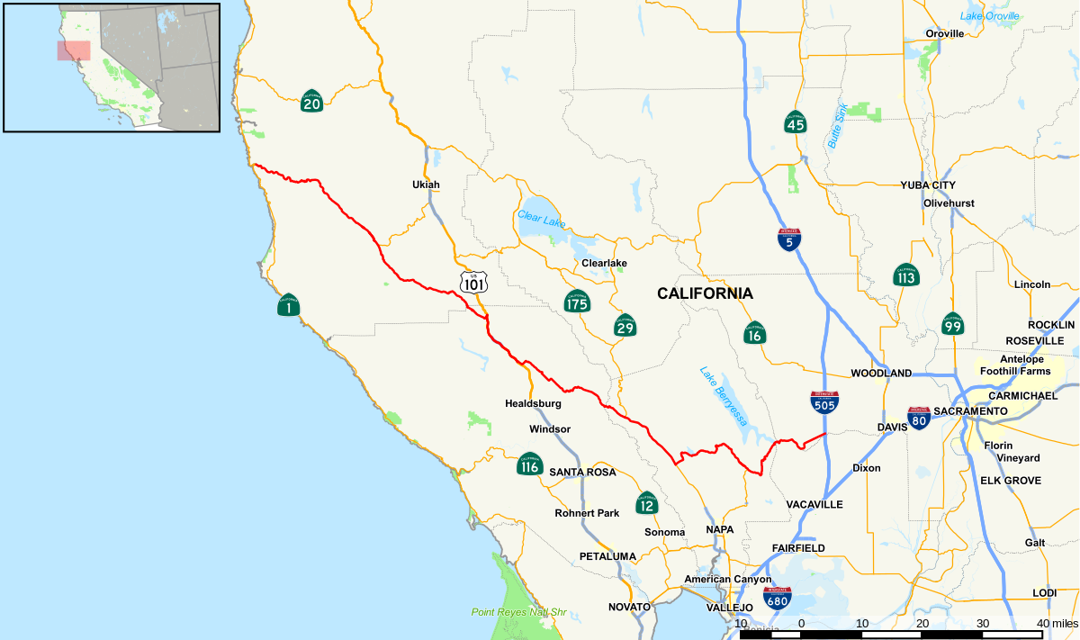 California State Route 128 Wikipedia