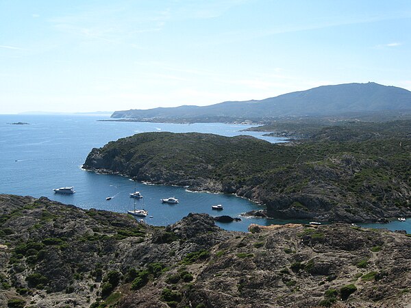 The Cap de Creus is the easternmost point of the Iberian Peninsula.