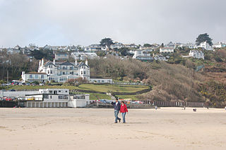 <span class="mw-page-title-main">Carbis Bay</span> Human settlement in Cornwall, England