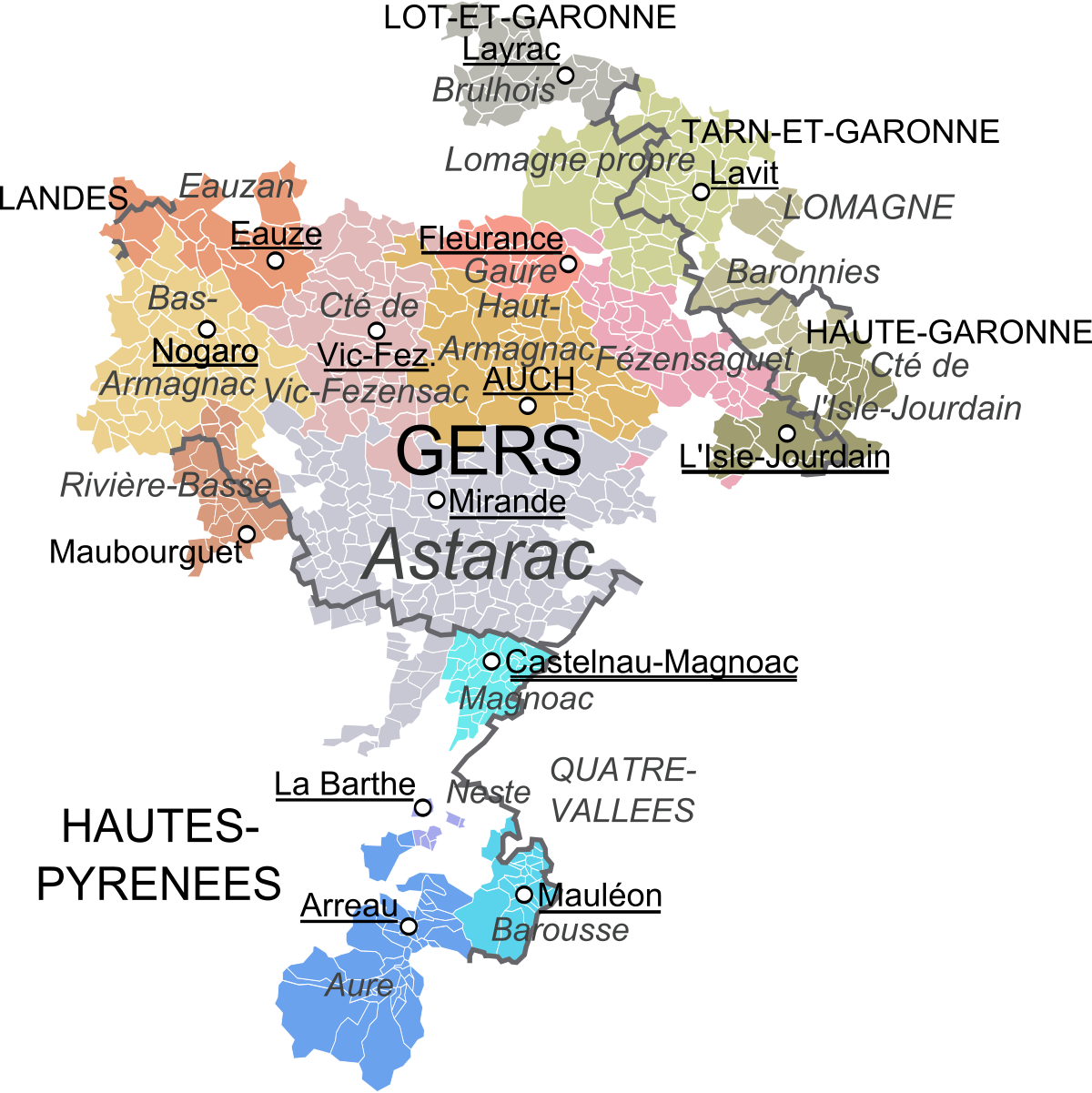 armagnac région