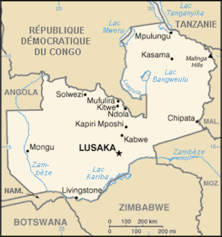 Description de l'image Carte de la Zambie FR.png.