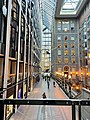 20 November 2022. Inside Montréal's World Trade Centre's underground shopping area.